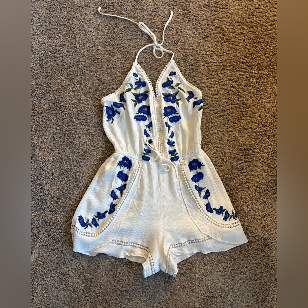 American Eagle Outfitters Halter Romper